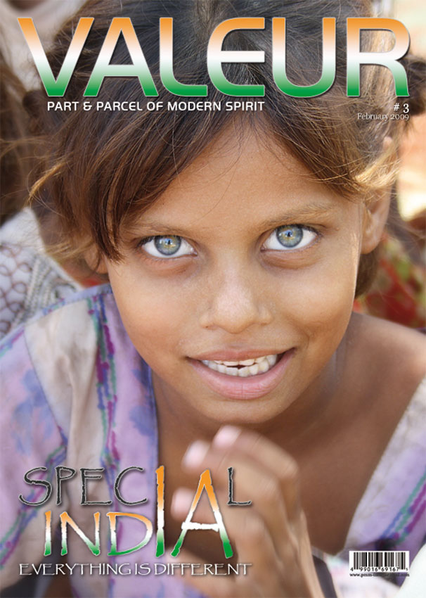 VALEUR MAGAZINE Special India Cover