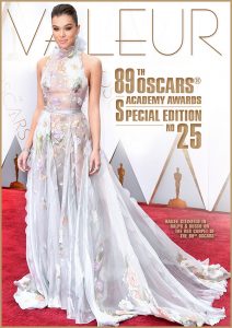 VALEUR Cover No 25 - The OSCARS - Academy Awards Special Edition 2017, Photo: Hailee Steinfeld for Ralph & Russo
