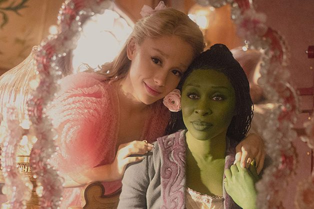 Glinda and Elphaba aka Ariana Grande and Cynthia Erivo in Wicked